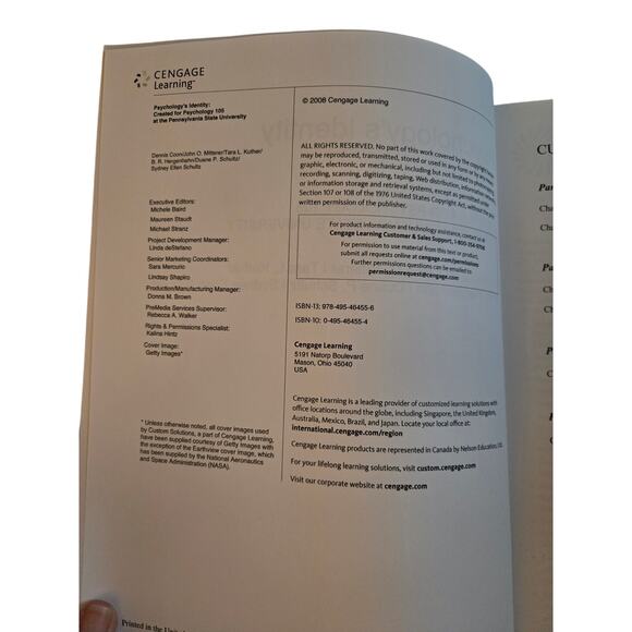 Psychology's identity by Hergenhahn and more 9780495464556 cengage learning - Picture 6 of 7